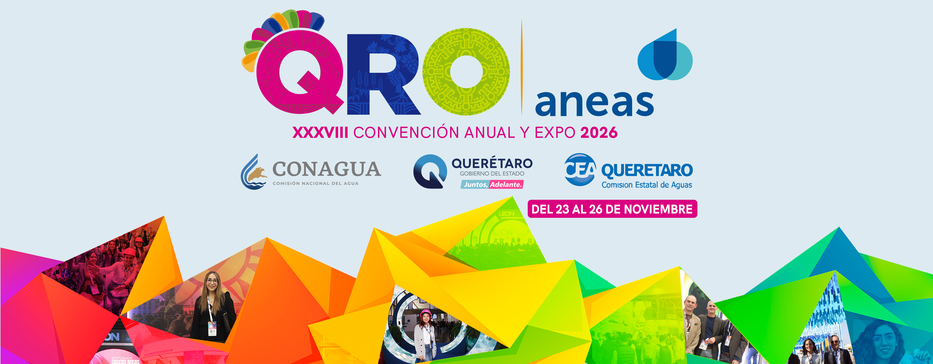 XXXVIII Convención Anual y Expo ANEAS 2026 en Querétaro, del 23 al 26 de noviembre